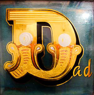 Gold Leaf Example #14 by Jerry Pagane