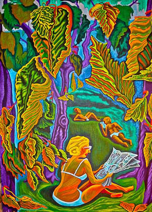 Recent Paintings #5 by Jerry Pagane